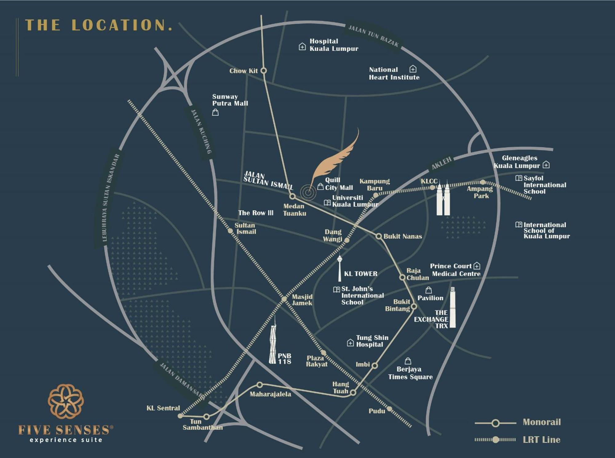 Quill Residences Kuala Lumpur, Five Senses Екстер'єр фото